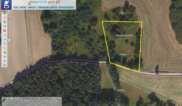 Działka rolno-budowlana Rumunki Tupadelskie