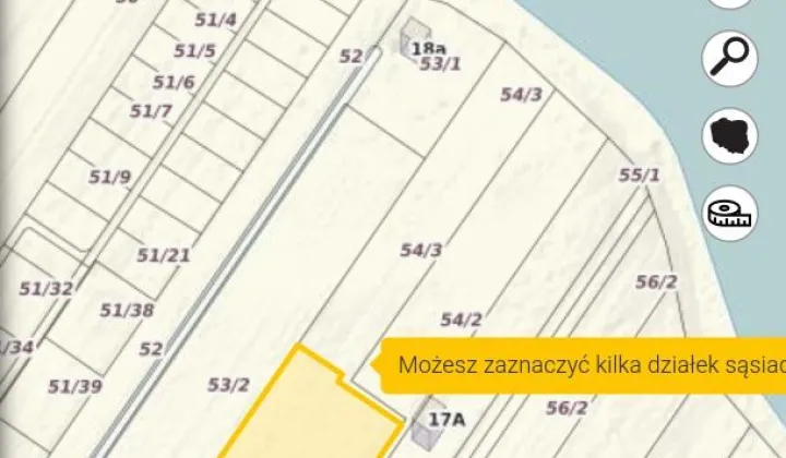 Działka budowlana Huta Nowa