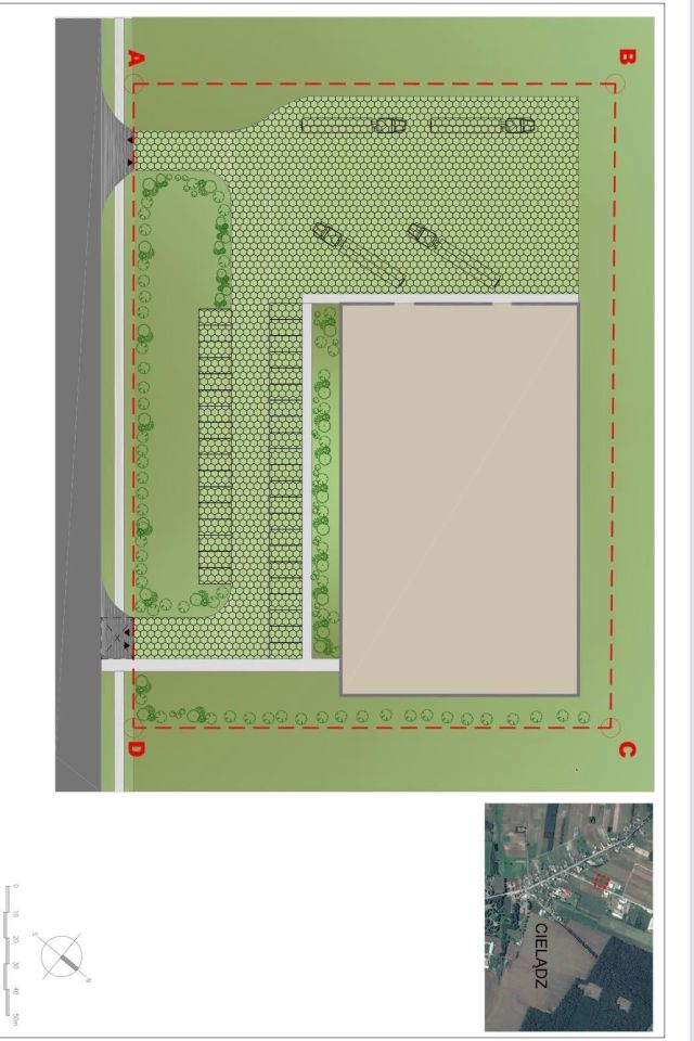 Działka inwestycyjna Cielądz. Zdjęcie 3