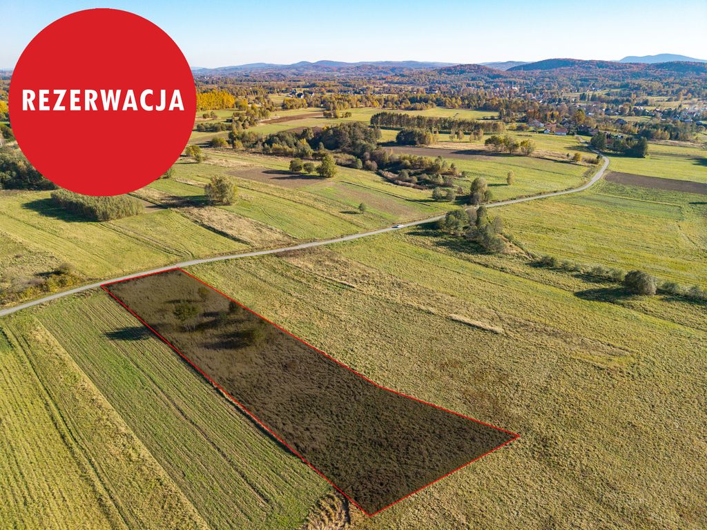 Działka rolna Bóbrka