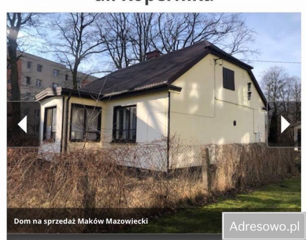 dom wolnostojący, 3 pokoje Maków Mazowiecki, ul. Kopernika. Zdjęcie 1