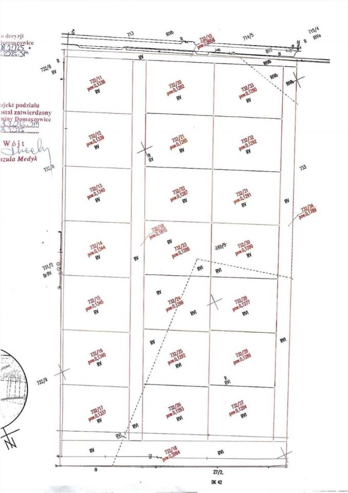 Działka budowlana Domaszowice