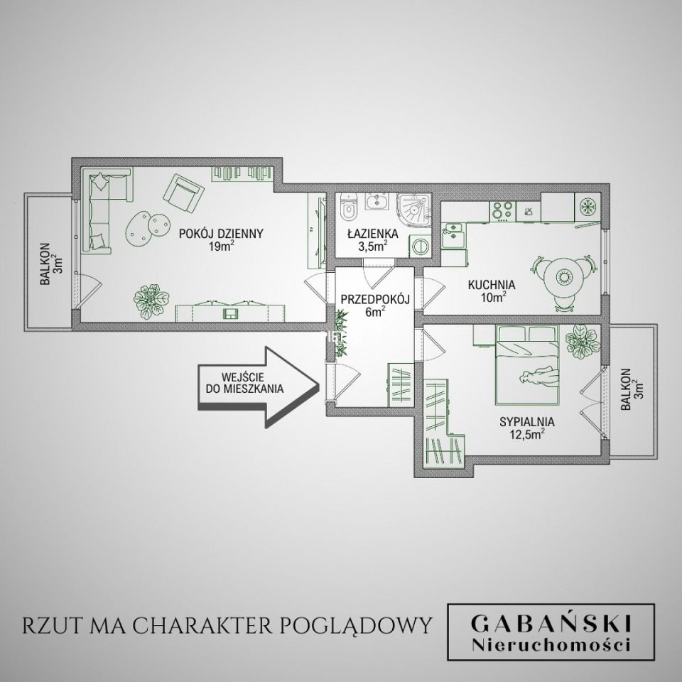 Mieszkanie 2-pokojowe Tarnów, ul. Legionów. Zdjęcie 16