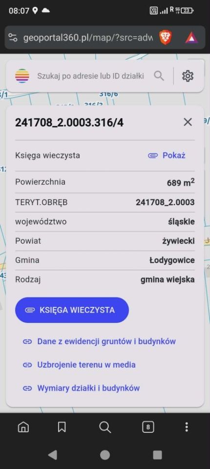 Działka budowlana Pietrzykowice. Zdjęcie 8