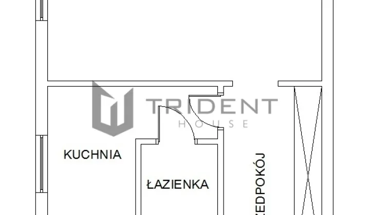 Mieszkanie 1-pokojowe Warszawa Śródmieście, ul. Natolińska