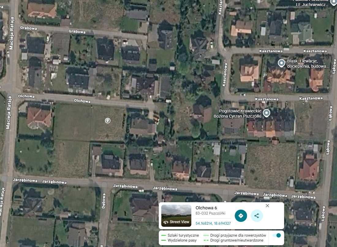 Działka budowlana Pszczółki, ul. Olchowa. Zdjęcie 8