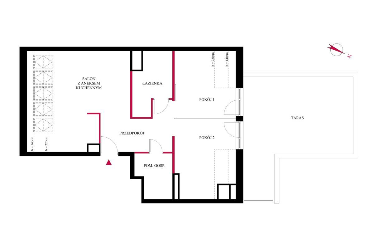 Mieszkanie 3-pokojowe Poznań Wilda, ul. św. Czesława. Zdjęcie 19