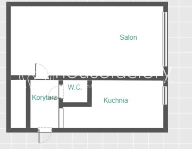 Mieszkanie 1-pokojowe Łódź Polesie, ul. Cmentarna. Zdjęcie 9