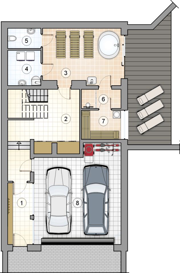 dom wolnostojący, 6 pokoi Olsztyn, ul. Jana Kochanowskiego. Zdjęcie 19