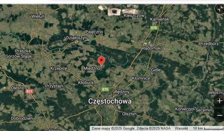 Działka budowlana Ostrowy nad Okszą, ul. Zadworna