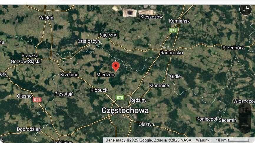Działka budowlana Ostrowy nad Okszą, ul. Zadworna