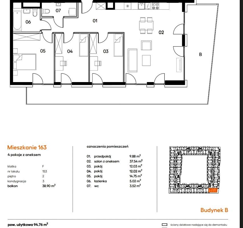 Mieszkanie 4-pokojowe Mysiadło. Zdjęcie 6