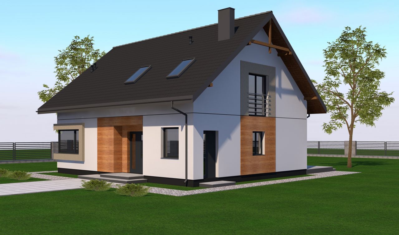 dom wolnostojący, 4 pokoje Lipiny