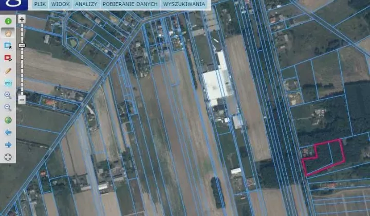 Działka budowlana Gajewniki-Kolonia