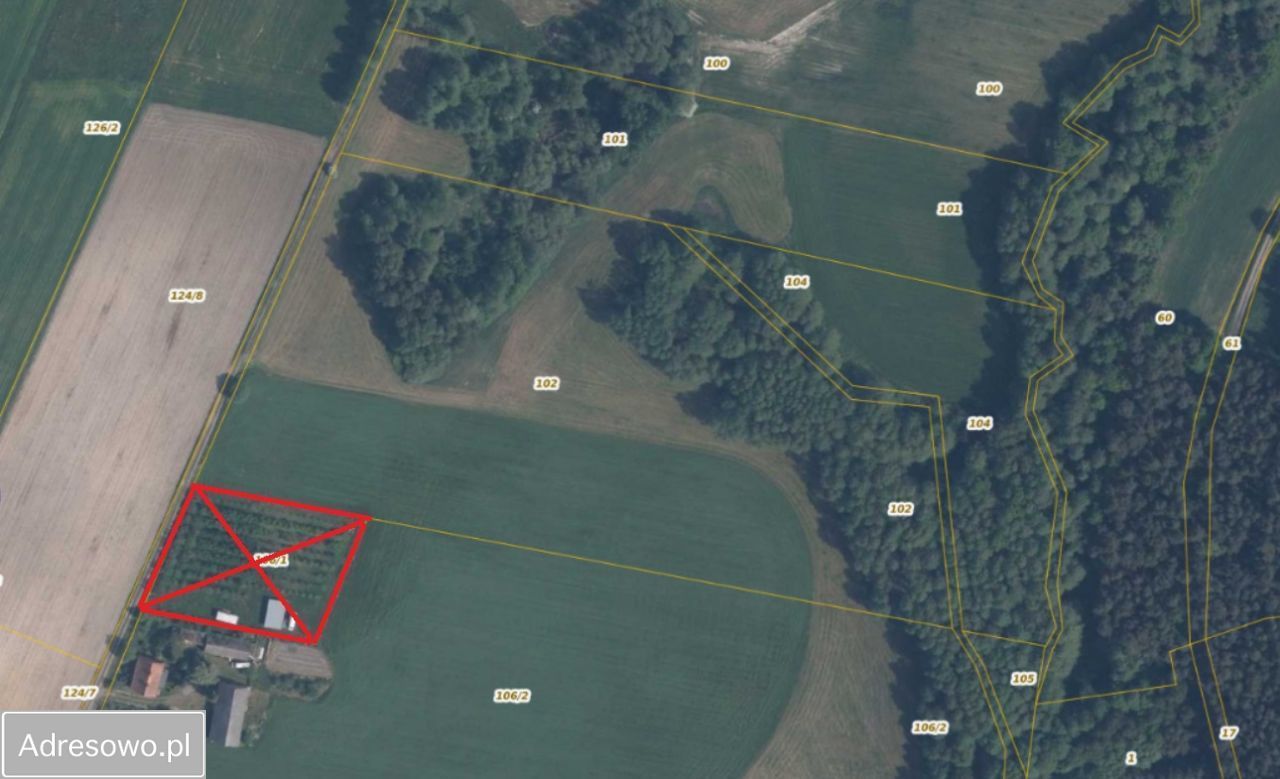 Działka budowlana Parzynów. Zdjęcie 3