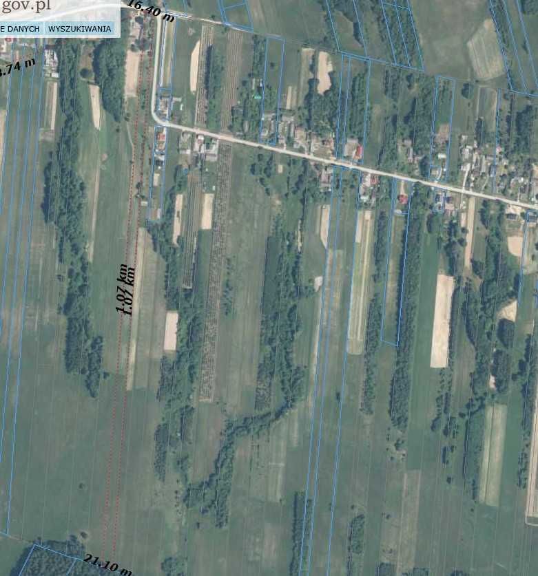 Działka rolno-budowlana Psary-Kąty. Zdjęcie 2