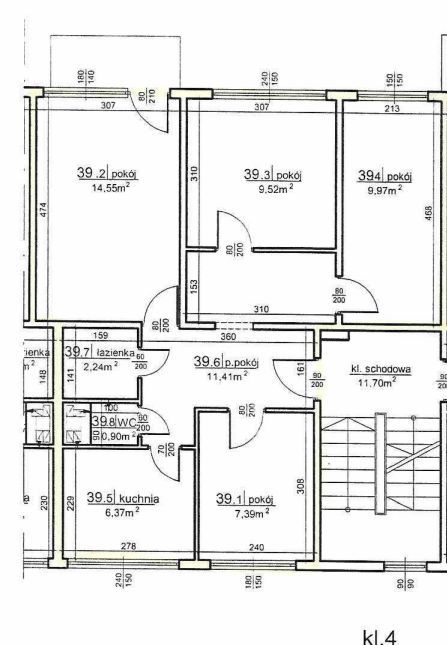 Mieszkanie 4-pokojowe Włocławek, ul. Ostrowska. Zdjęcie 18