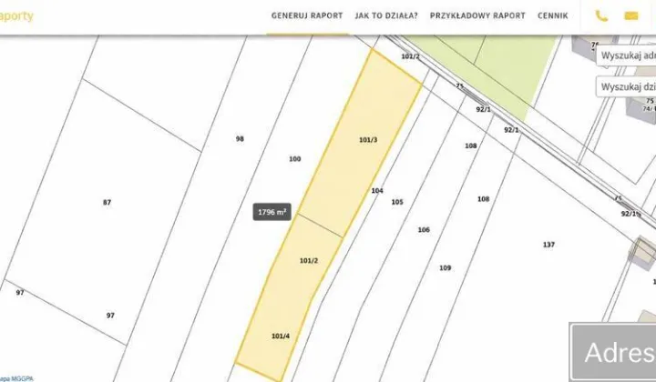 Działka rolna Kielce, ul. Dobromyśl