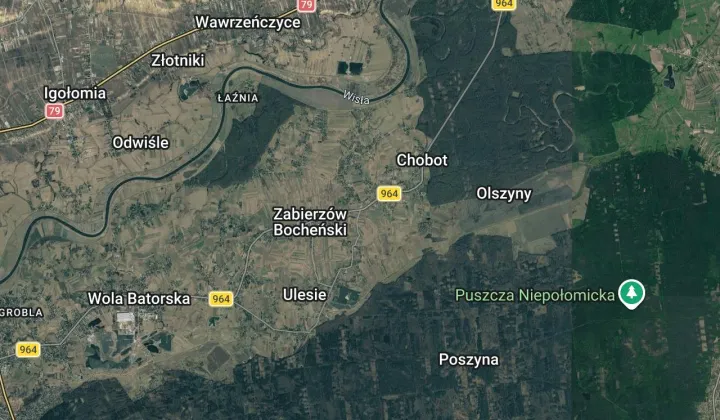 Działka rolna Wola Zabierzowska
