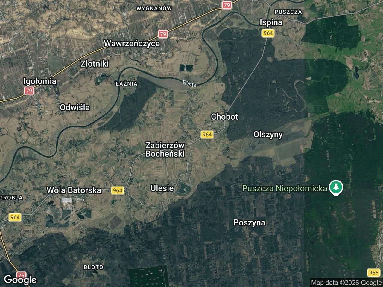 Działka na sprzedaż bez pośredników
Wola Zabierzowska