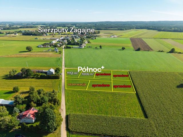 Działka budowlana Sierzputy Zagajne. Zdjęcie 3