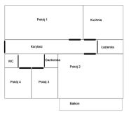 Mieszkanie 4-pokojowe Bolesławiec, ul. Konstantego Ildefonsa Gałczyńskiego. Zdjęcie 3