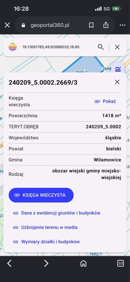 Działka rolno-budowlana Dankowice, ul. Oświęcimska. Zdjęcie 3