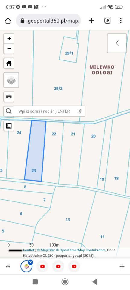 Działka rolna Milewko. Zdjęcie 2