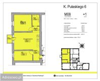Mieszkanie 3-pokojowe Kraków Dębniki, ul. Kazimierza Pułaskiego. Zdjęcie 1