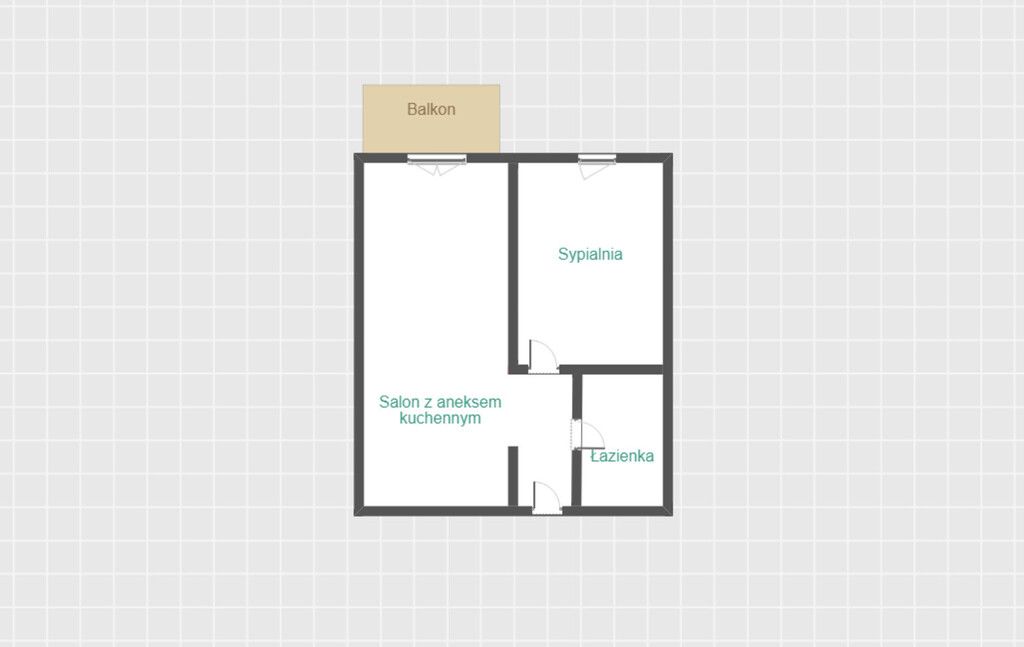 Mieszkanie 2-pokojowe Łódź, ul. Piotrkowska. Zdjęcie 8