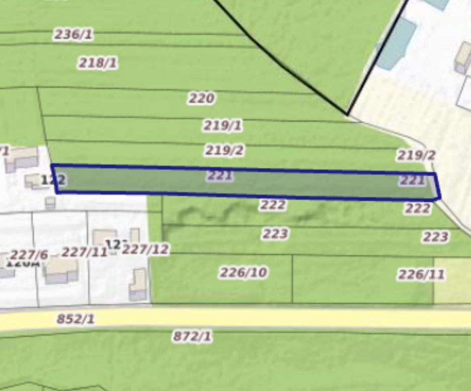 Działka rolna Węgliska