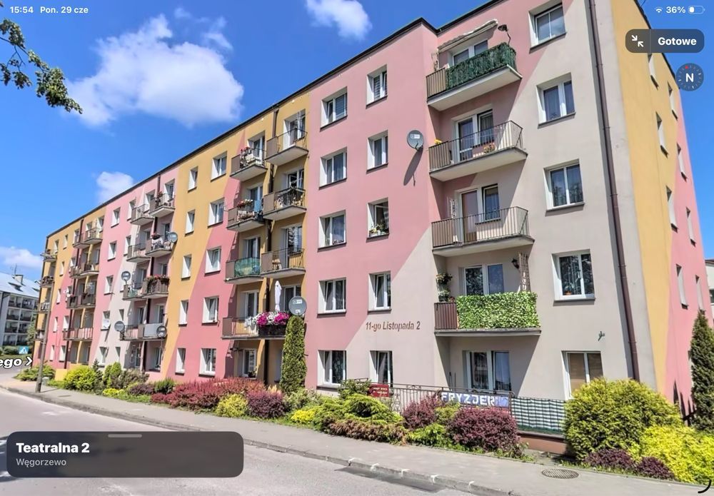 Mieszkanie 2-pokojowe Węgorzewo, ul. 11 Listopada. Zdjęcie 1