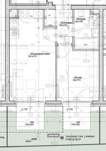 Mieszkanie 2-pokojowe Wrocław Psie Pole, ul. Rycerska. Zdjęcie 1