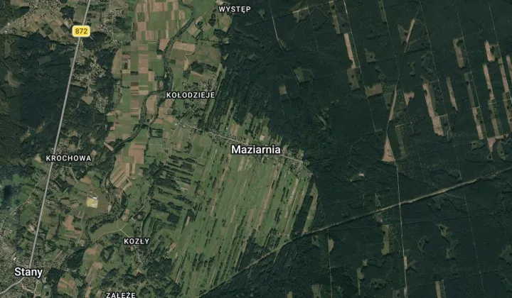 Działka rolna Maziarnia, Maziarnia