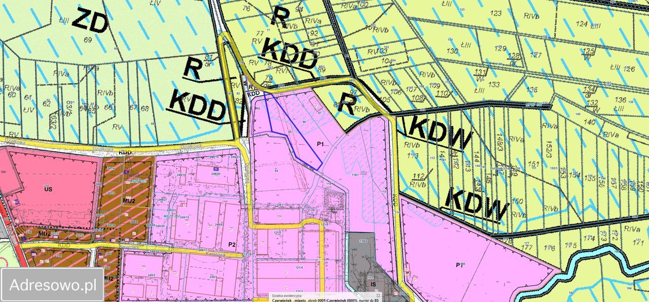 Działka inwestycyjna Czerwieńsk, ul. Kwiatowa. Zdjęcie 3