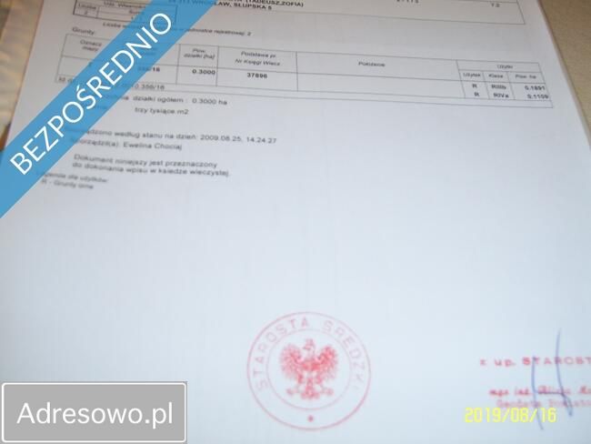 Działka inwestycyjna Żurawiniec. Zdjęcie 3