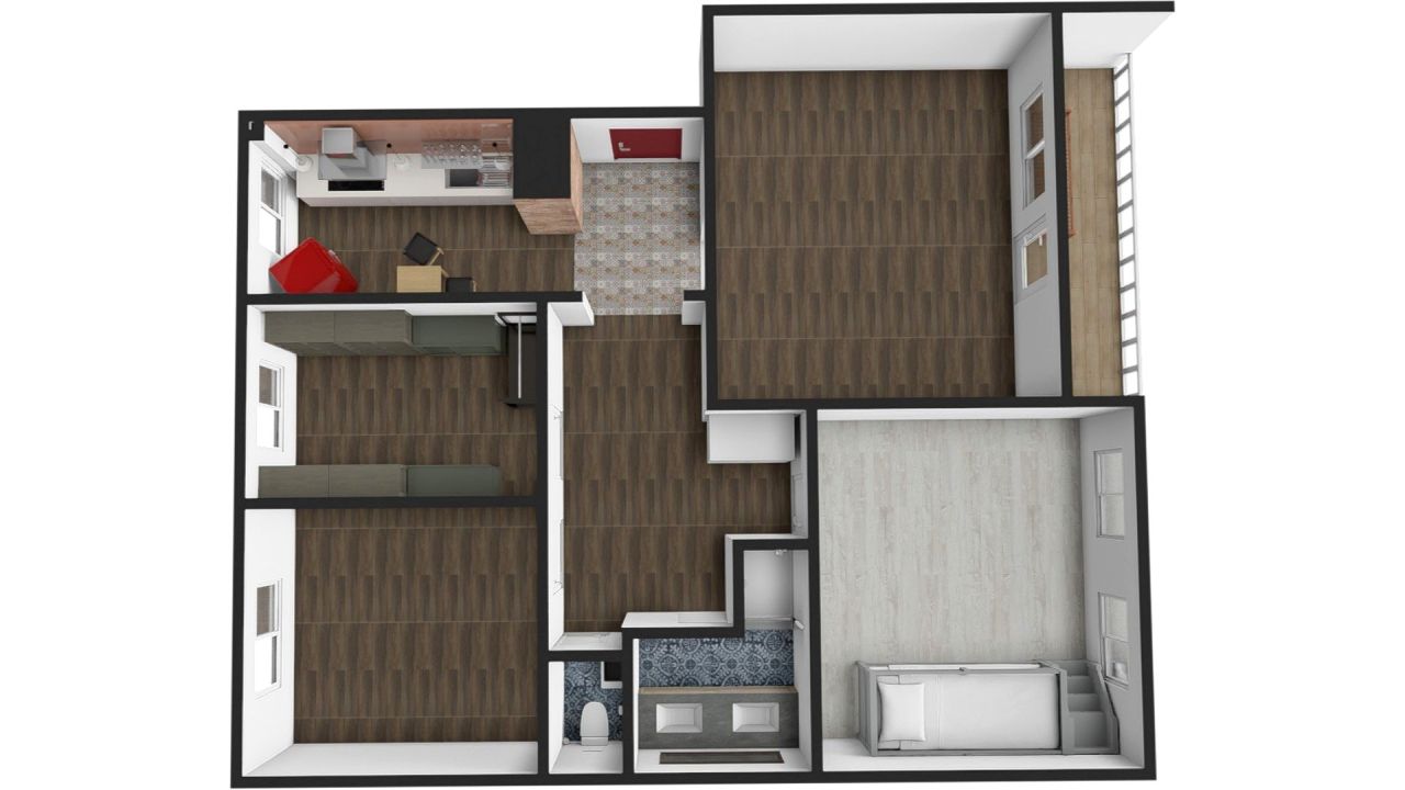 Mieszkanie 4-pokojowe Szczecin Pogodno, ul. Anny Walentynowicz. Zdjęcie 20