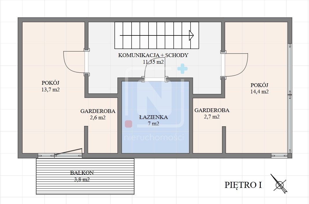 dom szeregowy, 5 pokoi Warszawa Mokotów, ul. Modra. Zdjęcie 17