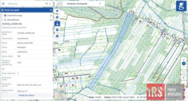 Działka siedliskowa Laskowizna. Zdjęcie 6