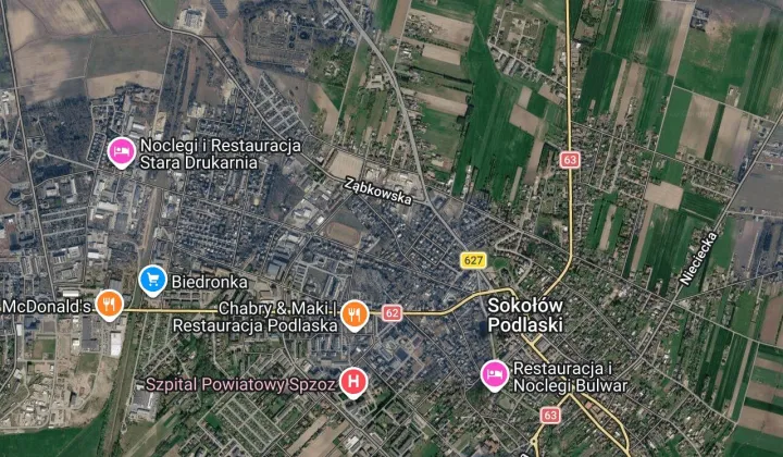 Mieszkanie 2-pokojowe Sokołów Podlaski, ul. Krzywa