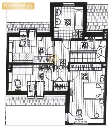 dom szeregowy, 4 pokoje Banino, ul. Szafirowa. Zdjęcie 14