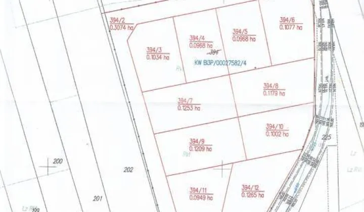 Działka budowlana Boratyniec Lacki