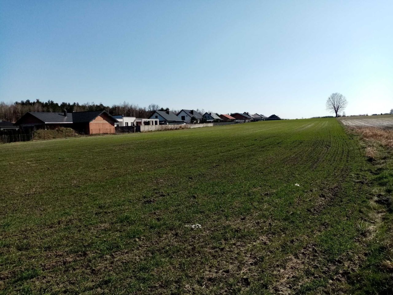 Działka budowlana Sanie