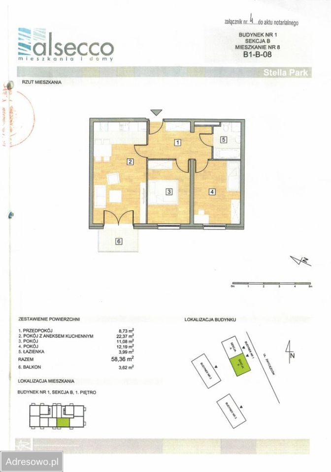 Mieszkanie 3-pokojowe Stargard, ul. Zwycięzców. Zdjęcie 7