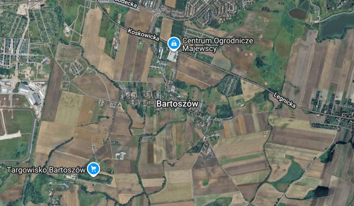 Działka budowlana Bartoszów