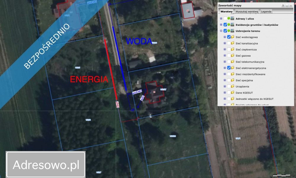Działka budowlana Krze Duże, ul. Bursztynowa. Zdjęcie 5