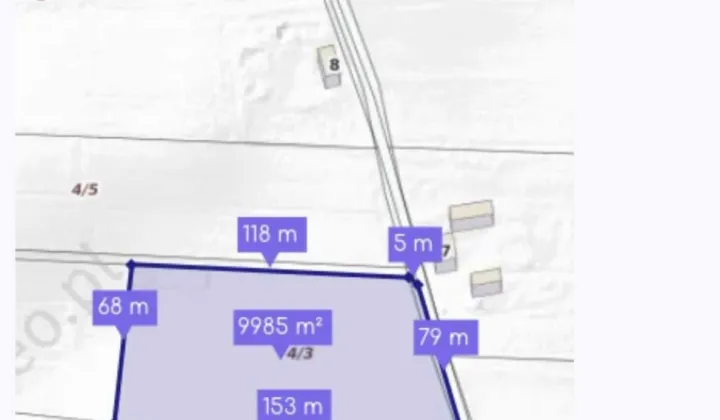 Działka rolna Mielno