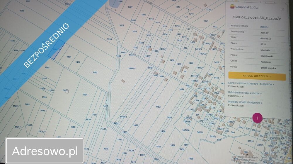 Działka rolna Kamionka. Zdjęcie 2