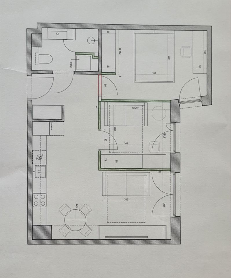 Mieszkanie 3-pokojowe Kraków Krowodrza, ul. Cieszyńska. Zdjęcie 20