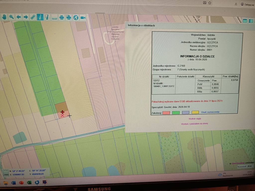 Działka budowlana Łęczyca, ul. Lotnicza. Zdjęcie 2